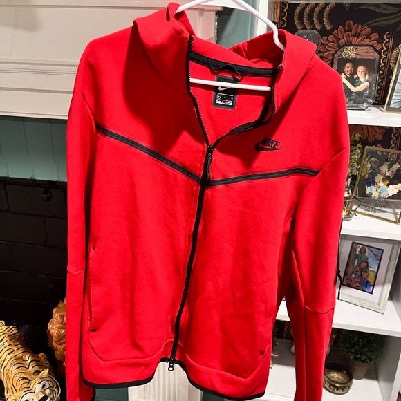 Nike Other - Nike Red and Black Hoodie